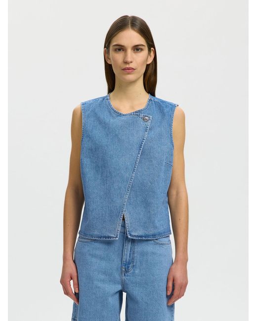 SELECTED Blue Weste