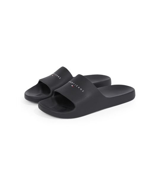 Tommy Hilfiger Black Pantolette