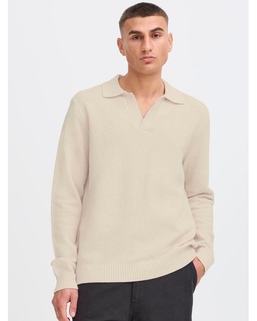 Solid Strickpullover Sdrhett in White für Herren