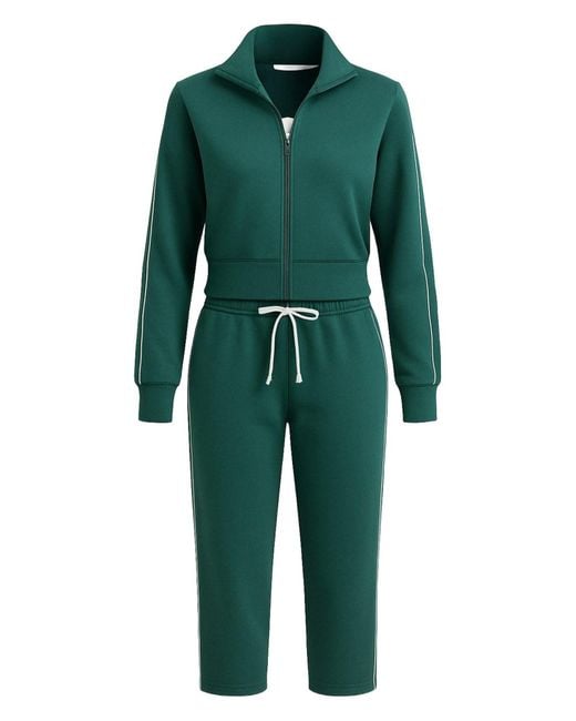 For You Moda Green Trainingsanzug