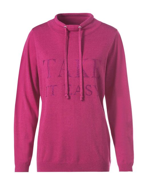 heine Pink Pullover