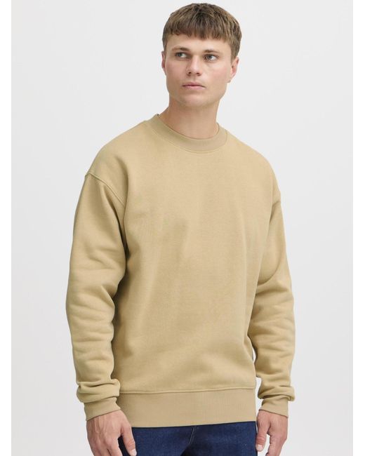 Solid Sweatshirt Lenz in Natural für Herren