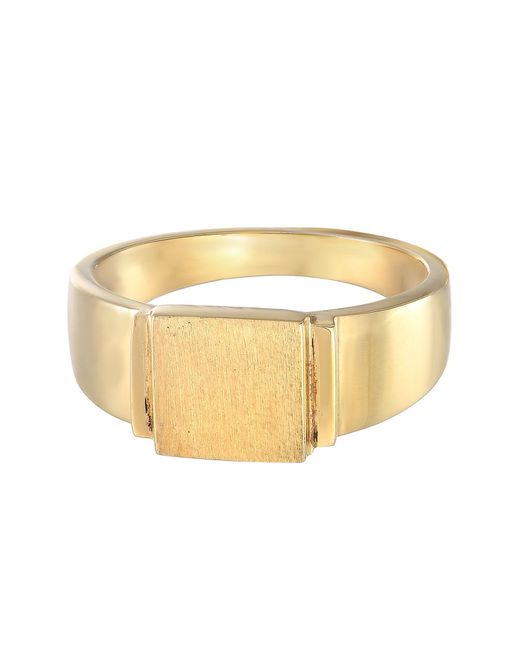 Kuzzoi Ring in Metallic für Herren