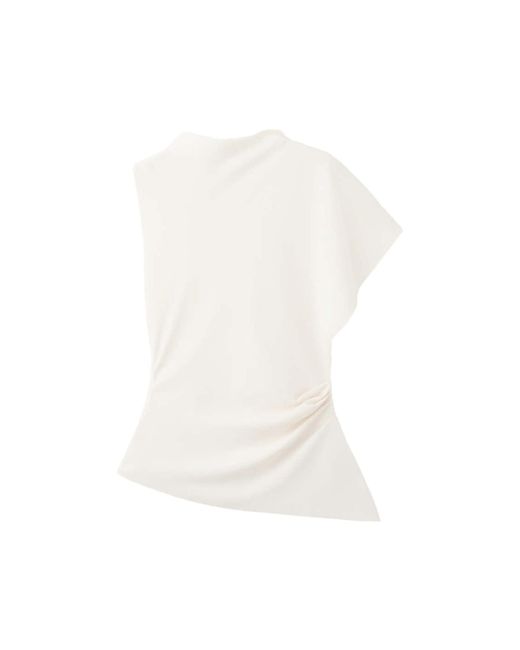 Mango White Bluse Lula