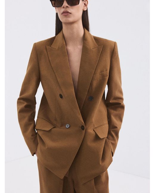 Mango Brown Blazer Texas