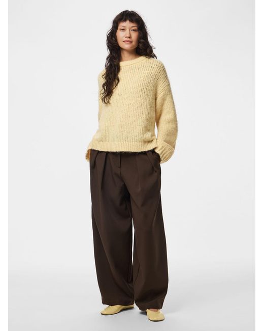 Pieces Natural Pullover Pcdorthea