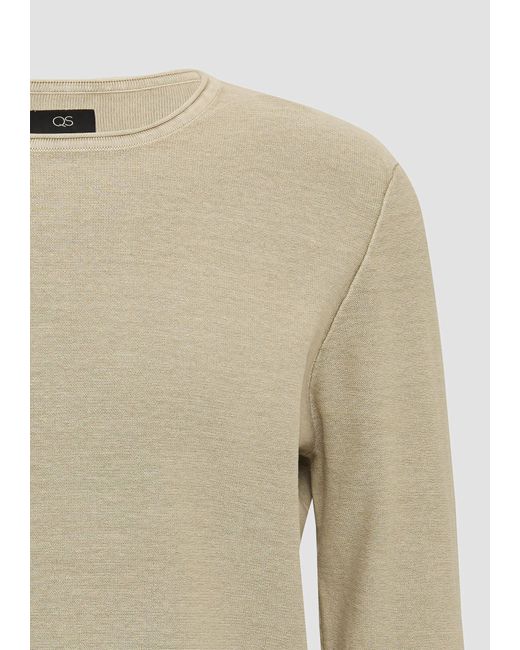 QS Pullover in Natural für Herren