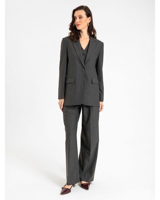 Antioch Gray Blazer 'Adele'