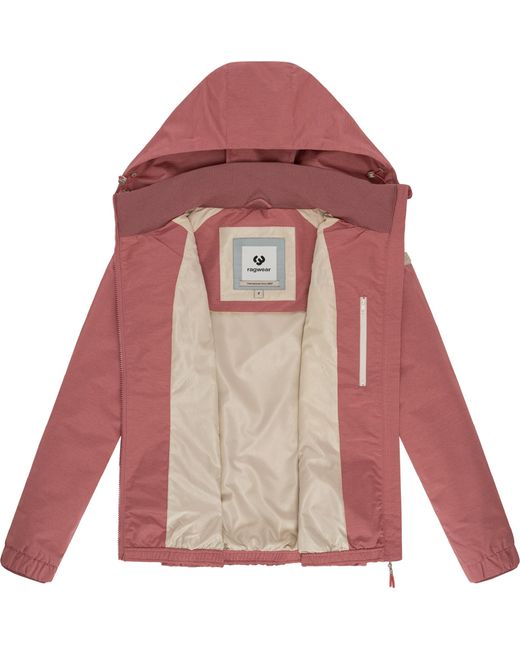 Ragwear Red Übergangsjacke 'Dizzie'