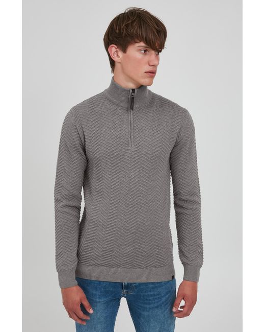 INDICODE Pullover in Gray für Herren