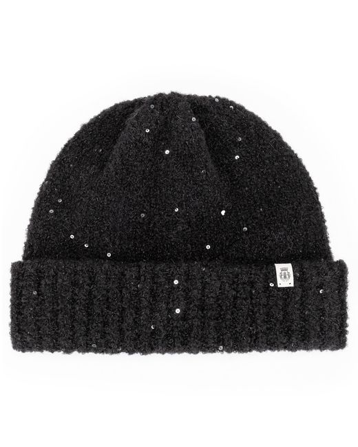 Roeckl Black Mütze Winter Sparkle