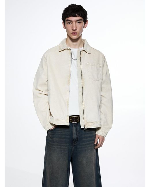 Pull&Bear Jacke in Natural für Herren