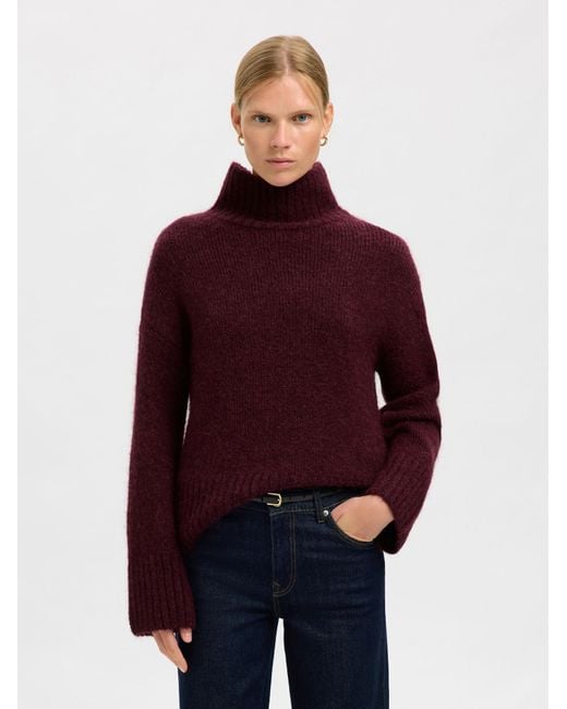 SELECTED Red Pullover