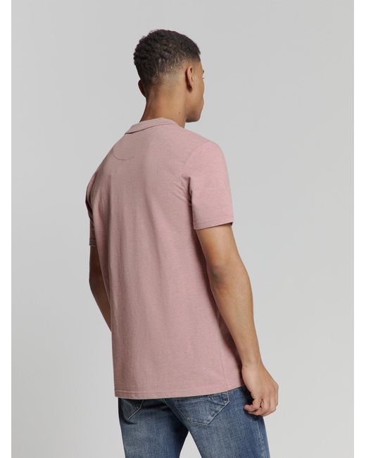 No Excess Poloshirt in Pink für Herren