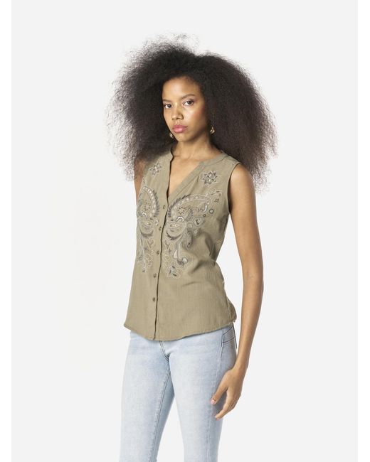 Koröshi Multicolor Bluse