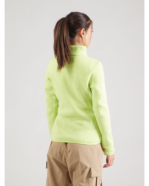 CMP Yellow Funktionsfleecejacke