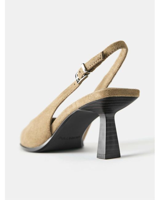 Pull&Bear Metallic Pumps