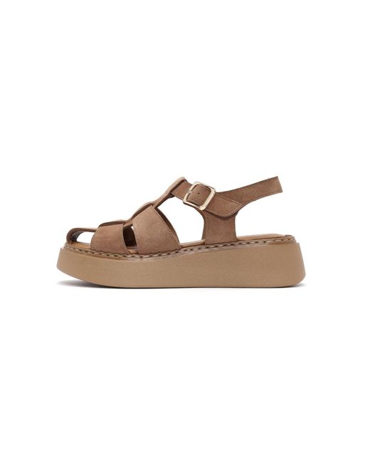 Derimod Brown Sandale
