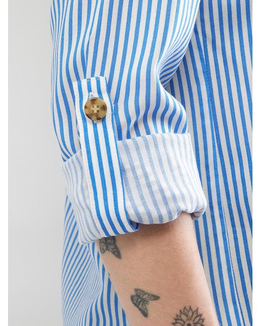 Vero Moda Blue Bluse Vmbumpy