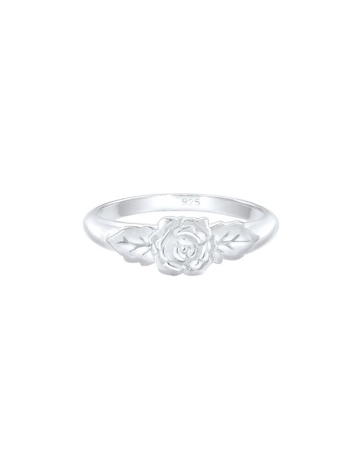 Elli Jewelry Metallic Ring Rose