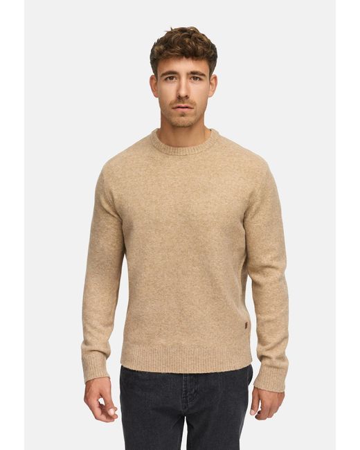 INDICODE Pullover Intrax in Natural für Herren