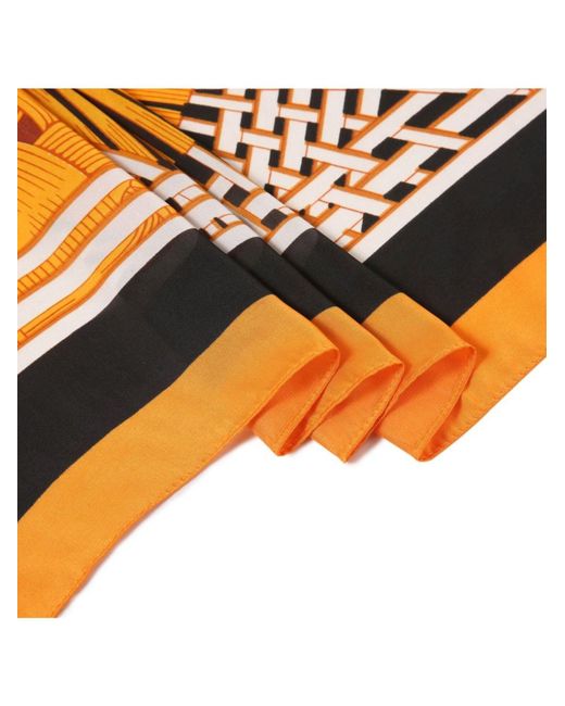 Alberto Cabale Orange Schal