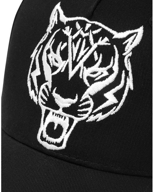 Philipp Plein Cap Tiger in Black für Herren