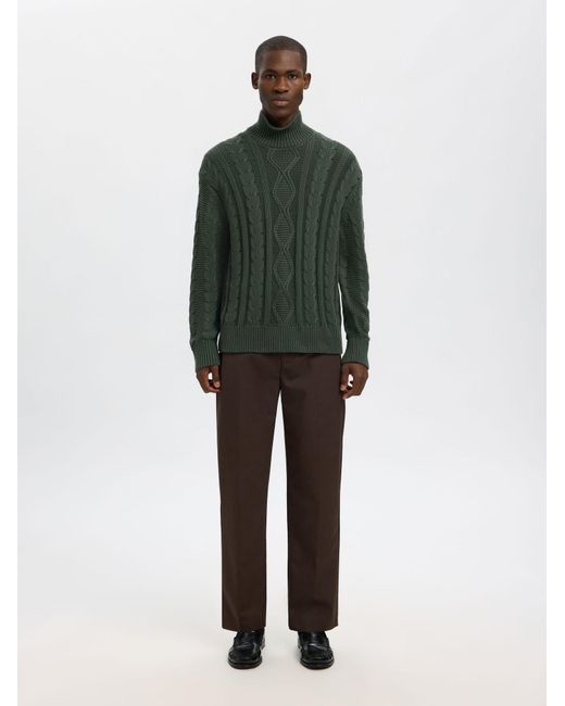 SELECTED Pullover in Green für Herren