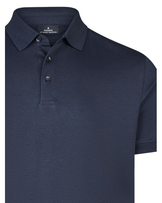 RAGMAN Shirt Basic in Blue für Herren