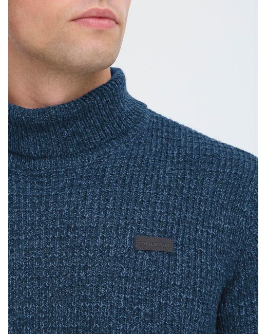 Blend Rollkragenpullover in Blue für Herren
