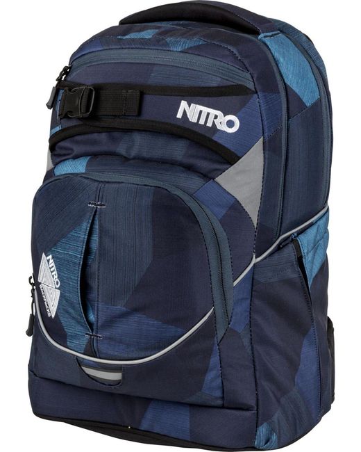 NitroBags Blue Rucksack Superhero