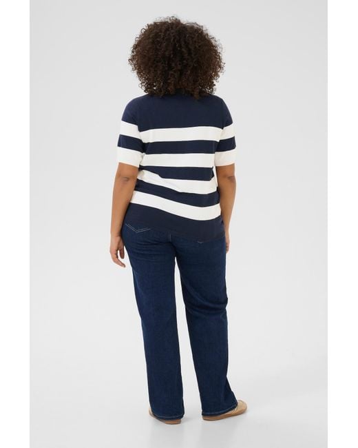 Kaffe Blue Pullover Kclizzy