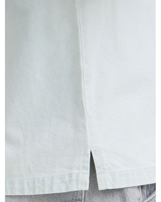 Solid Jeanshemd Sdrogue in White für Herren