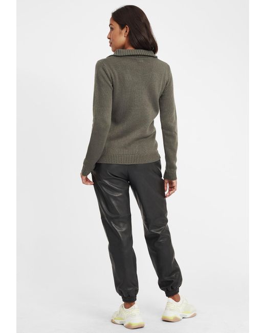 Oxmo Green Strickpullover 'carry'