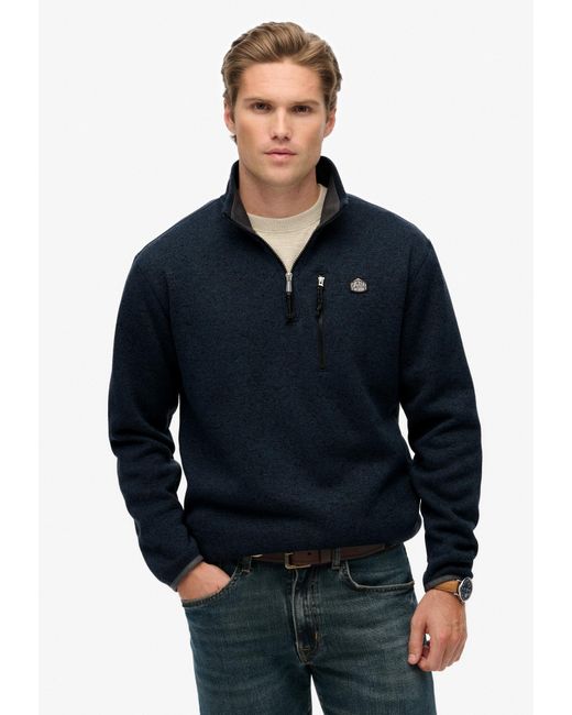 Superdry & Co Pullover Storm in Blue für Herren