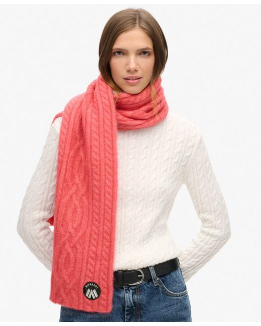 Superdry & Co Red Schal