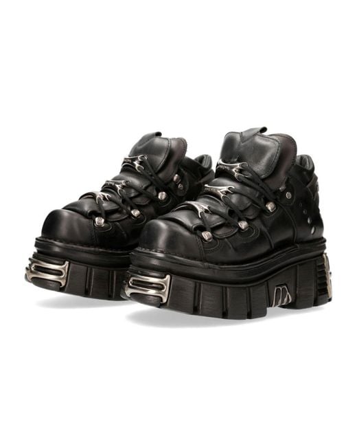 New Rock Black Sneaker 'M-106-S112'