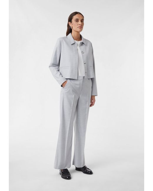 Comma, White Blazer