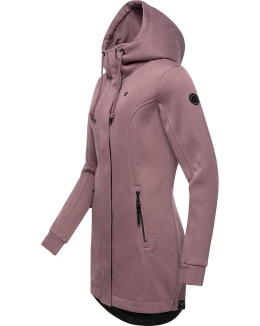 Ragwear Purple Sweatjacke Letti