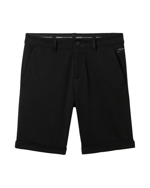 Tom Tailor Shorts in Black für Herren