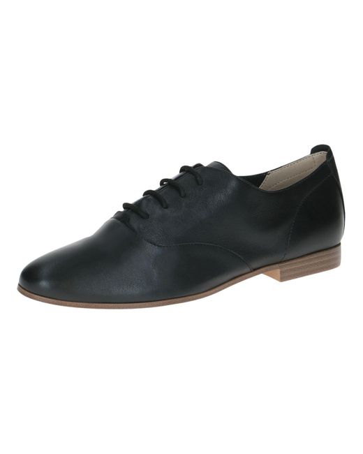 Caprice Black Schnürschuh