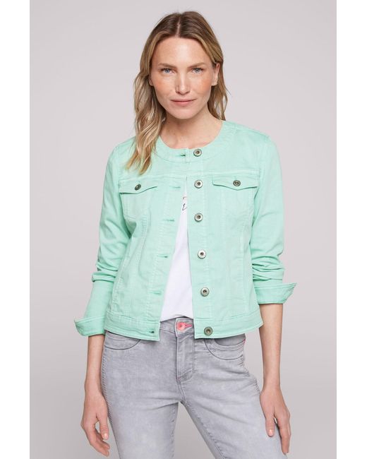 SOCCX Green Übergangsjacke