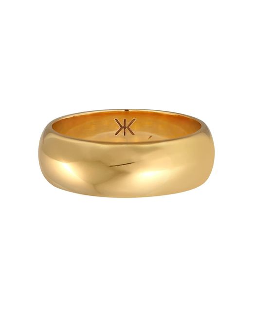 Kuzzoi Ring in Metallic für Herren