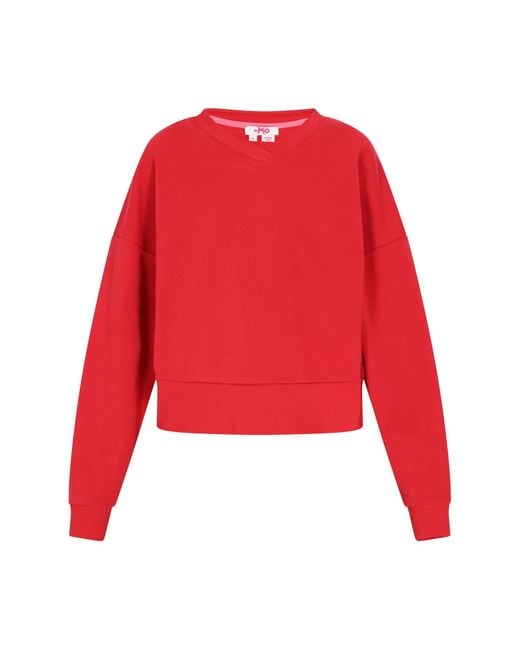 myMo Red Sweatshirt 'Back To School'