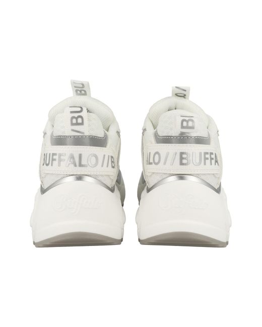 Buffalo White Sneaker Binary Shadow