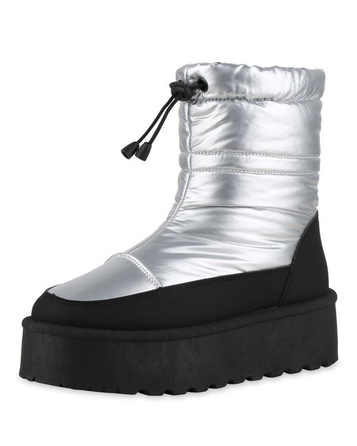 VAN HILL Metallic Stiefelette 'Elowen'