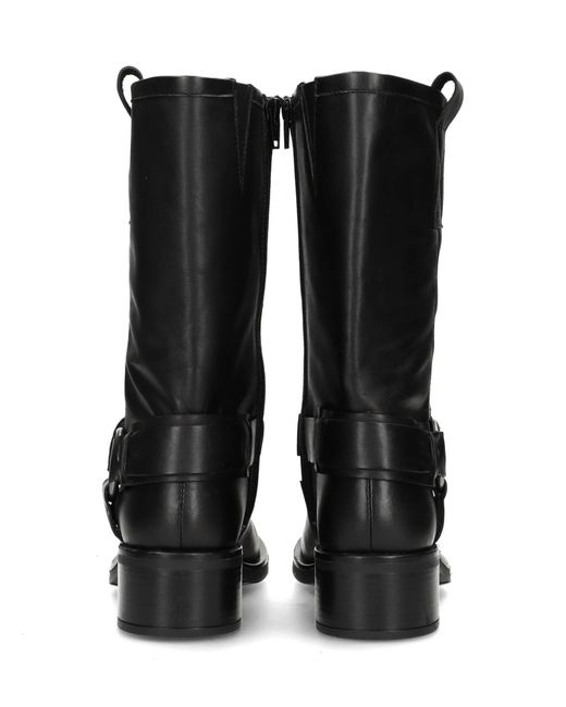 PS Poelman Black Stiefelete 'Modular'