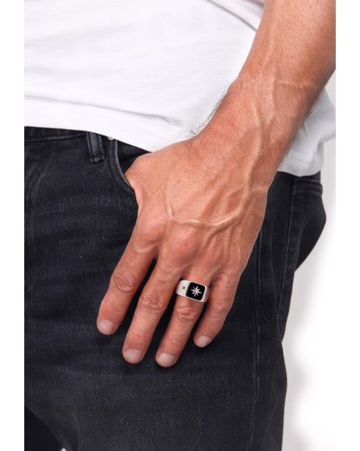 Kuzzoi Ring Siegel in Multicolor für Herren