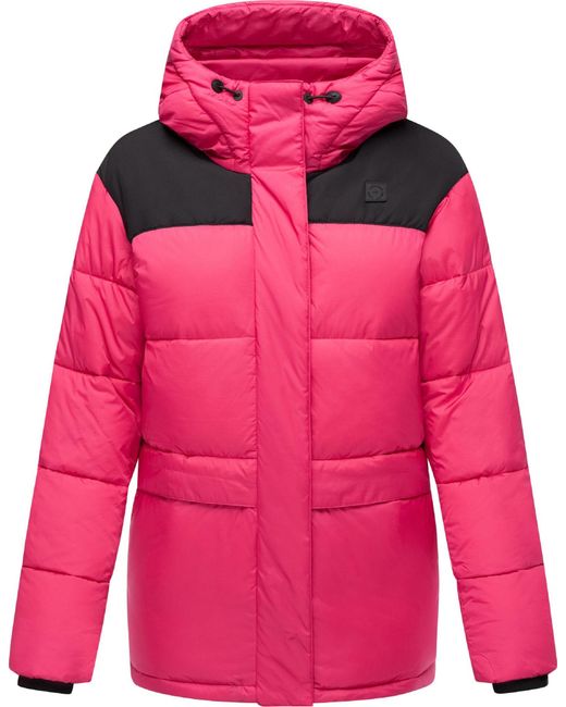 Ragwear Pink Jacke Wikesh