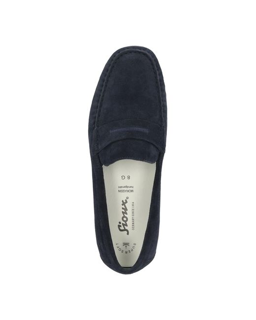 Sioux Slipper in Blue für Herren